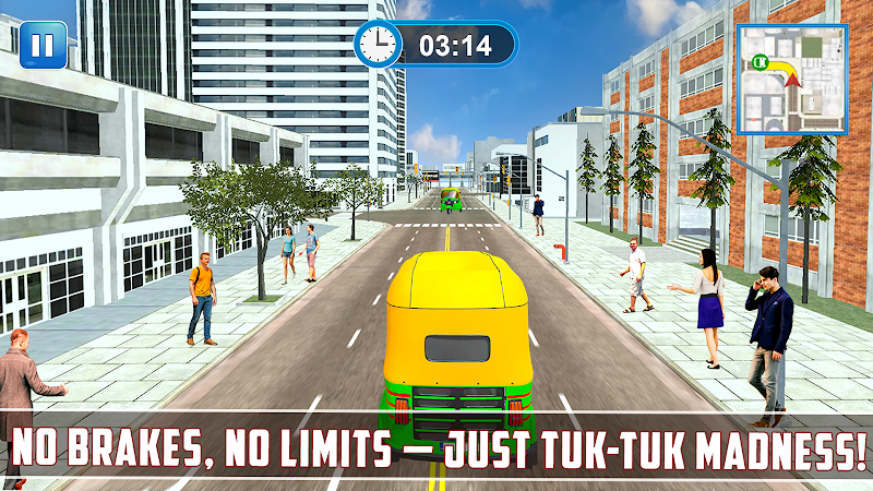 City Tuk Tuk Race Simulator TV 1