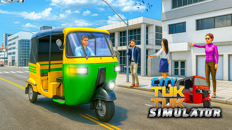 City Tuk Tuk Race Simulator TV 2